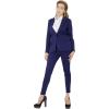 imageMarycrafts Womens Business Blazer Pant Suit Set for WorkNavy