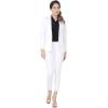 imageMarycrafts Womens Business Blazer Pant Suit Set for WorkWhite