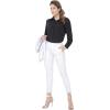 imageMarycrafts Womens Business Blazer Pant Suit Set for WorkWhite