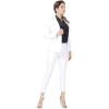 imageMarycrafts Womens Business Blazer Pant Suit Set for WorkWhite