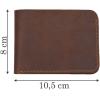 imageMarycrafts Handmade BiFold Slim Leather Wallet for Men
