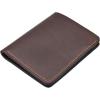imageMarycrafts Handmade BiFold Slim Leather Wallets for Men