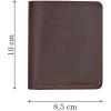 imageMarycrafts Handmade BiFold Slim Leather Wallets for Men