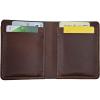 imageMarycrafts Handmade BiFold Slim Leather Wallets for Men