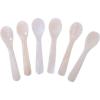 image:imageMarycrafts Set of 6 White Mother of Pearl MOP Caviar Spoons W Round Handle