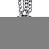 image:imageMarycrafts Set Hand Coin Cut Couple Love Interlocking Necklace Jewelry Relationship BFF