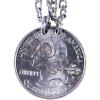image:imageMarycrafts Set Hand Cut Coin Dog Paw Print Interlocking Necklace Jewelry Relationship BFF
