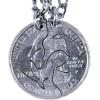 image:imageMarycrafts Set Hand Cut Coin Dolphins Couples Interlocking Necklace Jewelry Relationship BFF