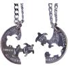image:imageMarycrafts Hand Cut Coin Turtle Necklace Best Friend Friendship Necklaces For 2