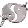 image:imageMarycrafts Hand Cut Coin Yin Yang Necklace Set Couple Relationship BFF Best Friend Jewelry Gifts