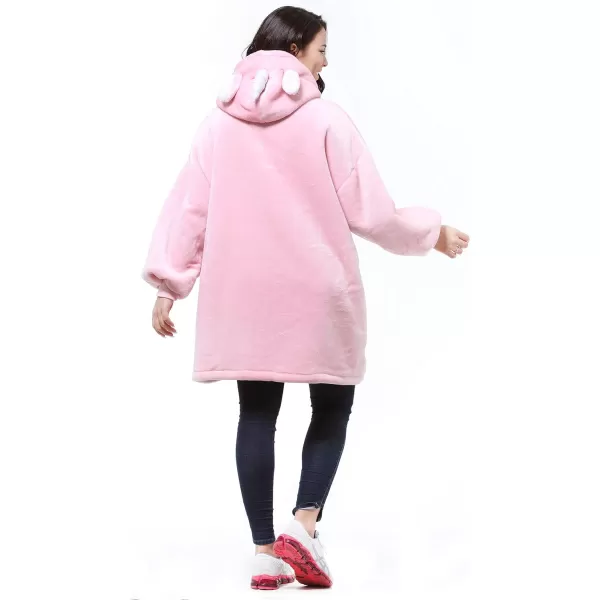 Catalonia Blanket Hoodie for Kids Oversized Wearable Sherpa Sweatshirt Pullover for Teens Youth Gift IdeaUnicorn Kids