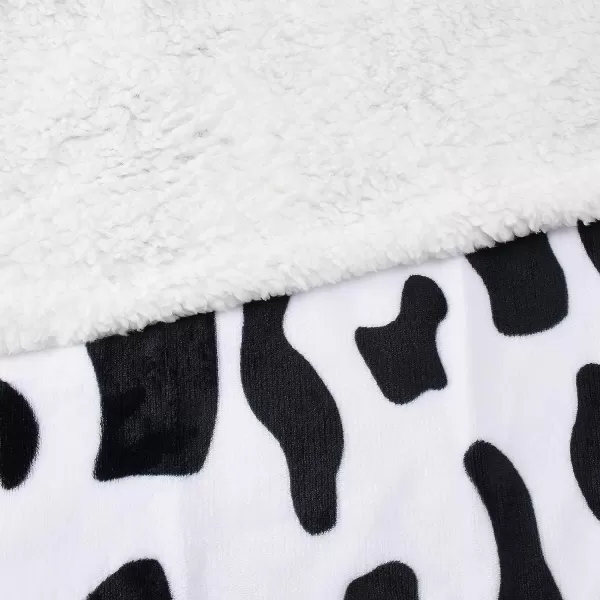 Catalonia Cheetah Sherpa Fleece Blanket for Bed Super Soft Plush Sofa Couch Throw Blanket TV Bed Blanket Comfy Cozy Fluffy Warm Comforter Caring Gift 60x80 inch60x80 inches Dalmatian