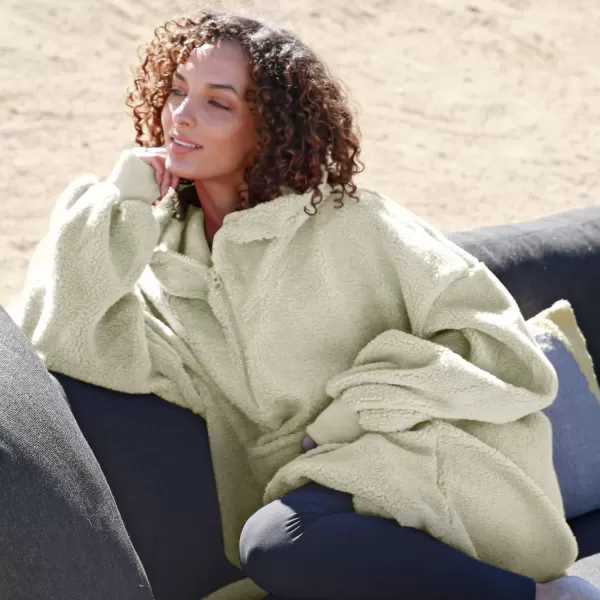 Catalonia Oversized Blanket Hoodie Sweatshirt Wearable Lounging Fleece Pullover Gift for Adults Women Men Kids Wife PurpleIvory  Faux Shearling