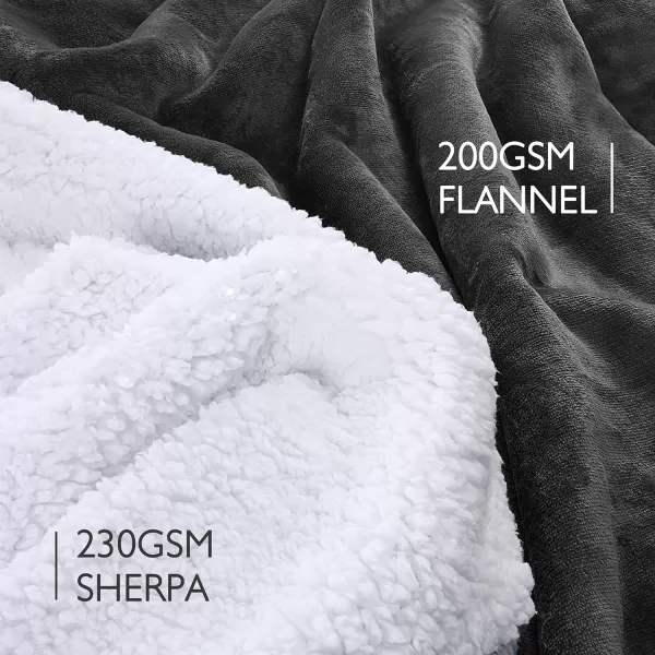 Catalonia Oversized Blanket Hoodie Sweatshirt Wearable Sherpa Lounging Pullover for Adults Women MenBlack