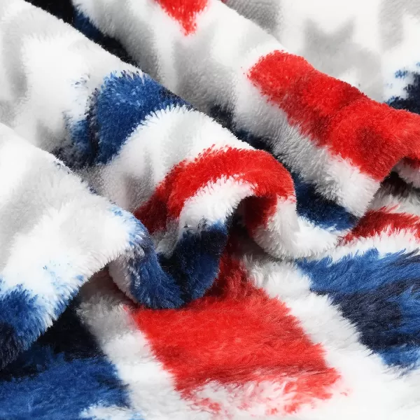 Catalonia Union Jack Print Blanket Hoodie Sweatshirt Oversized Wearable Fleece Pullover for Adults Men WomenUnion Flag  Fleece