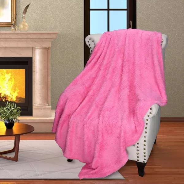 Catalonia Camo Sherpa Throw Blanket Fuzzy Snuggle Blanket for Camping Traveling Couch Bed Super Soft Light Weight Reversible All Season Use 50x60 inchesPink