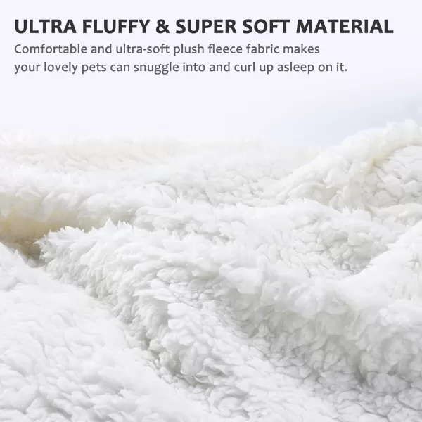 Large Dog Blanket Super Soft Fluffy Sherpa Fleece Dog Couch Blankets and Throws for Large Medium Small Dogs Puppy Doggy Pet Cats 50x60 inchesBlack