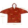 imageCatalonia Oversized Blanket Hoodie Sweatshirt Wearable Sherpa Lounging Pullover for Adults Women MenXmas Dachshund Wine