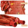 imageCatalonia Oversized Blanket Hoodie Sweatshirt Wearable Sherpa Lounging Pullover for Adults Women MenXmas Dachshund Wine