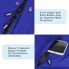 imageCatalonia Swim Parka for Men Women Oversized Waterproof Surf Coat Warm Sherpa Lined Swimmer JacketBlue