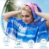 imageCatalonia Surf Poncho Changing Towel Robe  QuickDry Microfiber Hooded Beach Cover Up Summer Wetsuit Change RobeStarfish