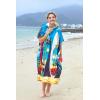 imageCatalonia Surf Poncho Changing Towel Robe  QuickDry Microfiber Hooded Beach Cover Up Summer Wetsuit Change RobeSurfboard
