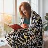 imageCatalonia Dog Print Sherpa Fleece Throw Blanket Soft Mink Plush Couch Blanket Fuzzy Fluffy Comfy Warm Throws Comfort Caring Gift 50x60 inches GreyCheetahmulti Color