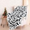 imageCatalonia Dog Print Sherpa Fleece Throw Blanket Soft Mink Plush Couch Blanket Fuzzy Fluffy Comfy Warm Throws Comfort Caring Gift 50x60 inches GreyDalmatian