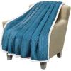 imageCatalonia Navy Blue Sherpa Throws Blanket Super Soft Comfy Fluffy Fuzzy Fleece Plush Blanket for Sofa Couch Bed Reversible All Season for Senior AdultsBlue