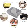 imageCatalonia Navy Blue Sherpa Throws Blanket Super Soft Comfy Fluffy Fuzzy Fleece Plush Blanket for Sofa Couch Bed Reversible All Season for Senior AdultsChevron Grey