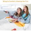 imageCatalonia Pepperoni Pizza Party Blanket Funny Pizza Gift Halloween Throw Blanket Quirk Gifts for Adults Food Wrap Blanket for Kids Girls 59 inch Single LayerFried Egg Bacon