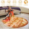 imageCatalonia Pepperoni Pizza Party Blanket Funny Pizza Gift Halloween Throw Blanket Quirk Gifts for Adults Food Wrap Blanket for Kids Girls 59 inch Single LayerFruit Pie