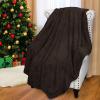 imageCatalonia Sherpa Throw Blanket Fuzzy Snuggle Blanket for Camping Traveling Couch Bed Super Soft Light Weight Reversible All Season Use Valentines Day Gift 50x60 inchesBrown