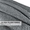 imageCatalonia Sherpa Throw Blanket Fuzzy Snuggle Blanket for Camping Traveling Couch Bed Super Soft Light Weight Reversible All Season Use Valentines Day Gift 50x60 inchesCharcoal