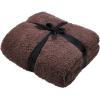 imageCatalonia Sherpa Throw Blanket Fuzzy Snuggle Blanket for Camping Traveling Couch Bed Super Soft Light Weight Reversible All Season Use Valentines Day Gift 50x60 inchesBrown