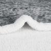 imageRed Sherpa Throw Blanket Super Soft Warm Fuzzy Comfy Snowflake Blankets Reversible Fluffy Throws Holiday Theme Blanket 50X60 inchesMelange Dark Grey