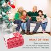 imageRed Sherpa Throw Blanket Super Soft Warm Fuzzy Comfy Snowflake Blankets Reversible Fluffy Throws Holiday Theme Blanket 50X60 inchesRed