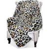 imageCatalonia Dog Print Sherpa Fleece Throw Blanket Soft Mink Plush Couch Blanket Fuzzy Fluffy Comfy Warm Throws Comfort Caring Gift 50x60 inches GreyCheetahmulti Color