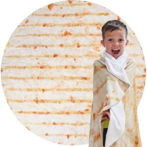 imageCatalonia Pepperoni Pizza Party Blanket Funny Pizza Gift Halloween Throw Blanket Quirk Gifts for Adults Food Wrap Blanket for Kids Girls 59 inch Single LayerNaan
