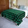 imageCatalonia Buffalo Plaid Sherpa Throw Blanket Red Black Checkered Holiday Throws for Couch Sofa Cabin Decor  Soft Warm Comfy Fuzzy Snuggle  80x60 Inches Christmas BlanketGreen