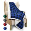 imageCatalonia Buffalo Plaid Sherpa Throw Blanket Red Black Checkered Holiday Throws for Couch Sofa Cabin Decor  Soft Warm Comfy Fuzzy Snuggle  80x60 Inches Christmas BlanketBlue