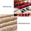imageCatalonia Christmas Sherpa Throw Blanket Xmas Theme Throws Plush Fleece Couch Blanket Super Soft Comfy Cozy Fluffy Warm  50x60 inchTruckReindeer