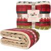 imageCatalonia Christmas Sherpa Throw Blanket Xmas Theme Throws Plush Fleece Couch Blanket Super Soft Comfy Cozy Fluffy Warm  50x60 inchTruckReindeer