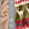 imageCatalonia Christmas Sherpa Throw Blanket Xmas Theme Throws Plush Fleece Couch Blanket Super Soft Comfy Cozy Fluffy Warm  50x60 inchTruckReindeer