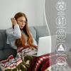 imageCatalonia Christmas Sherpa Throw Blanket Xmas Theme Throws Plush Fleece Couch Blanket Super Soft Comfy Cozy Fluffy Warm  50x60 inchTruckReindeer