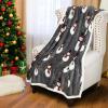 imageCatalonia Christmas Sherpa Throw Blanket Xmas Theme Throws Plush Fleece Couch Blanket Super Soft Comfy Cozy Fluffy Warm  50x60 inchTruckSnowman