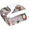 imageCatalonia Christmas Sherpa Throw Blanket Xmas Theme Throws Plush Fleece Couch Blanket Super Soft Comfy Cozy Fluffy Warm  50x60 inchTruckTribe