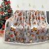 imageCatalonia Christmas Sherpa Throw Blanket Xmas Theme Throws Plush Fleece Couch Blanket Super Soft Comfy Cozy Fluffy Warm  50x60 inchTruckTribe