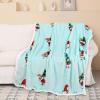 imageCatalonia Christmas Sherpa Throw Blanket Xmas Theme Throws Plush Fleece Couch Blanket Super Soft Comfy Cozy Fluffy Warm  50x60 inchTruckXmas Elf Green