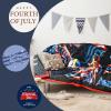 imageCatalonia Eagle Flag Blanket Soft Patriotic American Blanket Bald Eagle Gifts for Men USA Flag Throw for Couch Bed Police Gifts 4th of July Citizenship Veteran Patriotic Presidents Day Gift